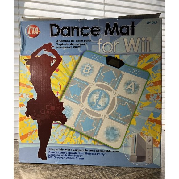 Nintendo Games Wii Nintendo Dancing Mat Game Controller Pad Nib New Video Games Dance Poshmark